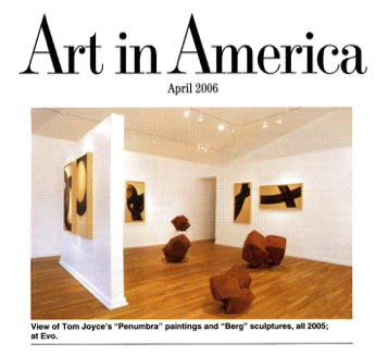 Tom Joyce at Evo, Art in America, Arden Reed, 2006 Tom Joyce at Evo, Art in America, Arden Reed, 2006