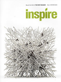 Beyond the Wall of The Mint Museum, Tom Joyce sculpture, Rebecca Elliot