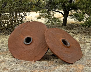 Tom Joyce forged iron sculpture